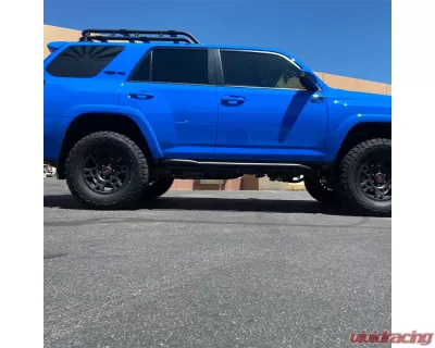 Westcott Designs 20 Degrees Black DOM TIG Weld Sliders 5th Generation Toyota 4Runner 2010-2021 - 25322BK