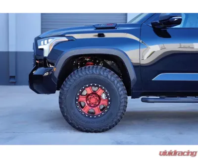 Westcott Designs Raw Aluminum Fox TRD PRO Preload Collar Lift Kit Toyota Tundra 2022-2024 - 35210A