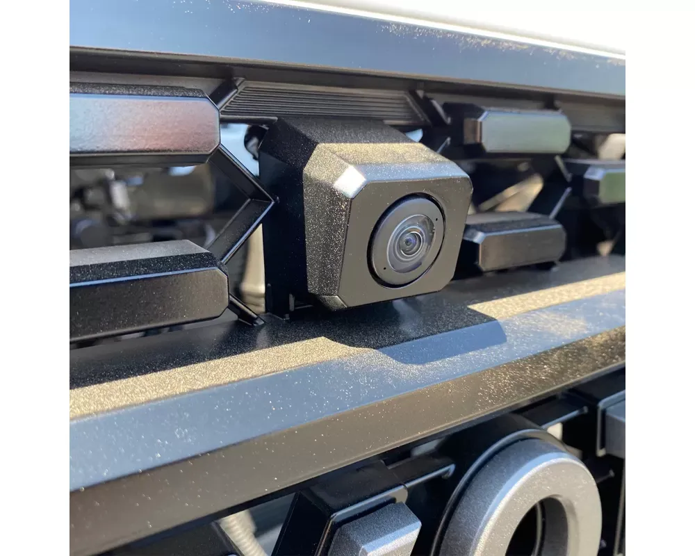 Westcott Designs Black Front Camera Relocation Bracket Toyota Tacoma 2010-2021 - 95201BK