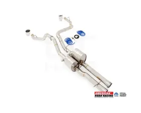 American Roar Racing Stainless Steel GTC - Roar Super Racing Series Exhaust System 2x130mm (Round Split) Ram TRX (6.2 SC Hemi V8) 2021-2024