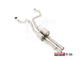 American Roar Racing Stainless Steel GTS - Roar Super Racing Series Exhaust System 2x130mm (Round Split) Ram TRX (6.2 SC Hemi V8) 2021-2024