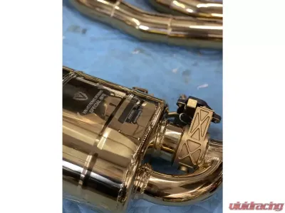 Valvetronic Designs 2 Polished OEM Style Oval Tips Polished Valved Sport Exhaust System Audi RS5 B9 2016-2023 - AUD.B9.RS5.VSES.PO