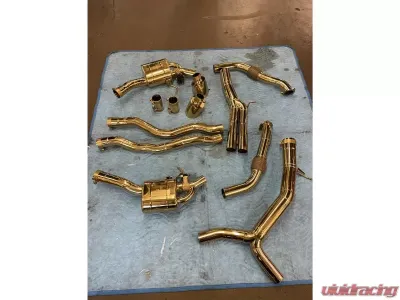 Valvetronic Designs 2 Polished OEM Style Oval Tips Polished Valved Sport Exhaust System Audi RS5 B9 2016-2023 - AUD.B9.RS5.VSES.PO