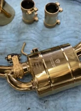 Valvetronic Designs 2 Polished OEM Style Oval Tips Polished Valved Sport Exhaust System Audi RS5 B9 2016-2023                                     - AUD.B9.RS5.VSES.PO - Image 16