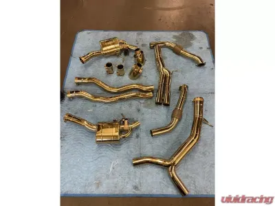 Valvetronic Designs 2 Polished OEM Style Oval Tips Polished Valved Sport Exhaust System Audi RS5 B9 2016-2023 - AUD.B9.RS5.VSES.PO