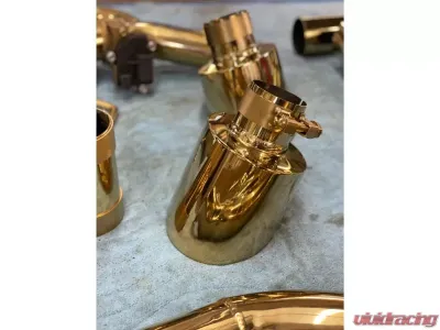 Valvetronic Designs 2 Polished OEM Style Oval Tips Polished Valved Sport Exhaust System Audi RS5 B9 2016-2023 - AUD.B9.RS5.VSES.PO