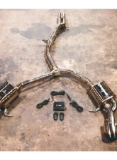 Valvetronic Designs 2 Polished OEM Style Oval Tips Polished Valved Sport Exhaust System Audi RS5 B9 2016-2023                                     - AUD.B9.RS5.VSES.PO - Image 18