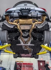 Valvetronic Designs 2 Single Wall Tips Anodized Gold Valved Sport Exhaust System Toyota Supra A90 2020-2024                                     - TOY.A90.VSES.AG - Image 7