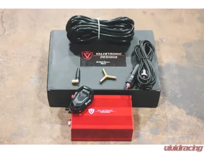 Valvetronic Designs 2.5 | 66Mm Exhaust Pipe 1 Muffler No Tips Universal Valved Muffler Kit - UVM.63MM