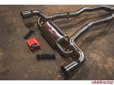 Valvetronic Designs Valved Sport Exhaust System Brushed Toyota Supra A90/A91 2020-2024 - TOY.A90.VSES.BR