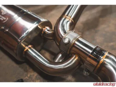 Valvetronic Designs Valved Sport Exhaust System Brushed Toyota Supra A90/A91 2020-2024 - TOY.A90.VSES.BR