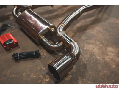 Valvetronic Designs Valved Sport Exhaust System Brushed Toyota Supra A90/A91 2020-2024 - TOY.A90.VSES.BR