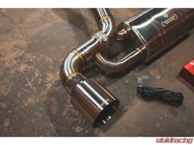Valvetronic Designs Valved Sport Exhaust System Brushed Toyota Supra A90/A91 2020-2024 - TOY.A90.VSES.BR