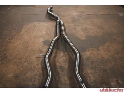 Valvetronic Designs Valved Sport Exhaust System Brushed Toyota Supra A90/A91 2020-2024 - TOY.A90.VSES.BR