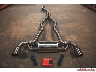 Valvetronic Designs Valved Sport Exhaust System Brushed Toyota Supra A90/A91 2020-2024 - TOY.A90.VSES.BR