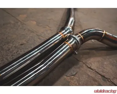 Valvetronic Designs Valved Race Exhaust System - Free Flow T304 Stainless Steel for Audi B9 S4/S5 (2017-2023) - AUD.B9.S4.VSES.FF.AG.RC