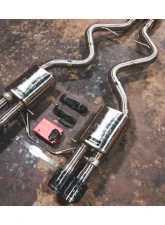 Valvetronic Designs E9X M3 Exhaust System 2008-2013 T304 Stainless Steel Black Finish                                     - BMW.E9X.M3.AXL.BR.BLK - Image 2