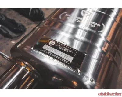 Valvetronic Designs E9X M3 Exhaust System 2008-2013 T304 Stainless Steel Black Finish - BMW.E9X.M3.AXL.BR.BLK