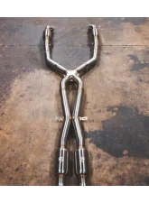 Valvetronic Designs Free Flow Race Midpipe - Dual Resonated BMW E9X M3                                     - BMW.E9X.M3.MP.FF.DR.BR - Image 6