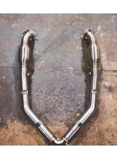 Valvetronic Designs Free Flow Race Midpipe - Dual Resonated BMW E9X M3                                     - BMW.E9X.M3.MP.FF.DR.BR - Image 3