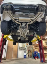 Valvetronic Designs Single Midsection Exhaust for BMW X3M/X4M F97/F98 2019-2023, T304 Stainless Steel                                     - BMW.F9X.X3M.VSES.BR.FC - Image 7