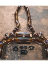 Valvetronic Designs Single Midsection Exhaust for BMW X3M/X4M F97/F98 2019-2023, T304 Stainless Steel                                     - BMW.F9X.X3M.VSES.BR.FC - Image 10