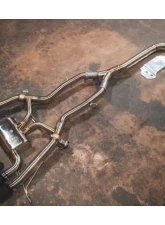 Valvetronic Designs Valved Sport Exhaust System for BMW G87 M2 2022+ - 4" Carbon Tips                                     - BMW.G87.M2.VSES.BR.RC - Image 2