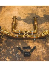 Valvetronic Designs Valved Race Exhaust System - Grade 5 Titanium for Chevrolet Corvette C8 (2020-2023)                                     - CHEV.C8.VSES.FF.TI - Image 8