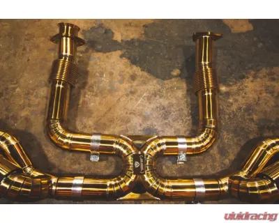 Valvetronic Designs Valved Race Exhaust System - Grade 5 Titanium for Chevrolet Corvette C8 (2020-2023) - CHEV.C8.VSES.FF.TI