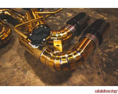 Valvetronic Designs Valved Race Exhaust System - Grade 5 Titanium for Chevrolet Corvette C8 (2020-2023) - CHEV.C8.VSES.FF.TI