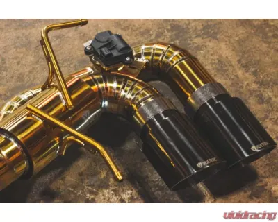 Valvetronic Designs Valved Race Exhaust System - Grade 5 Titanium for Chevrolet Corvette C8 (2020-2023) - CHEV.C8.VSES.FF.TI