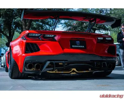 Valvetronic Designs Valved Race Exhaust System - Grade 5 Titanium for Chevrolet Corvette C8 (2020-2023) - CHEV.C8.VSES.FF.TI
