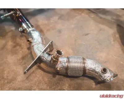 Valvetronic Designs Valved Race Exhaust System for Ferrari F8 (2019-2023) - Grade 5 Titanium - FER.F8.VSES.FF.TI