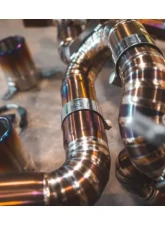 Valvetronic Designs Valved Race Exhaust System for Ferrari F8 (2019-2023) - Grade 5 Titanium                                     - FER.F8.VSES.FF.TI - Image 7