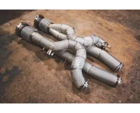 Valvetronic Designs Equal Length Free Flow Front Pipes for Lamborghini Aventador SVJ 2012-2020