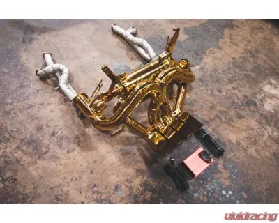 Valvetronic Designs Valved Race Exhaust System for Lamborghini Aventador LP700/SV (2012-2021) - LAM.LP700.VSES.FF.AG