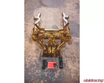 Valvetronic Designs Valved Race Exhaust System for Lamborghini Aventador LP700/SV (2012-2021) - LAM.LP700.VSES.FF.AG