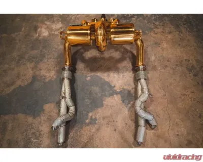 Valvetronic Designs Valved Race Exhaust System for Lamborghini Aventador LP700/SV (2012-2021) - LAM.LP700.VSES.FF.AG