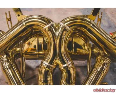 Valvetronic Designs Valved Race Exhaust System for Lamborghini Aventador LP700/SV (2012-2021) - LAM.LP700.VSES.FF.AG