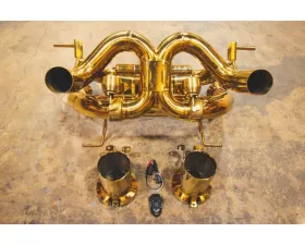 Valvetronic Designs Valved Race Exhaust System for Lamborghini Aventador SVJ 2018-2023, T304 Stainless Steel