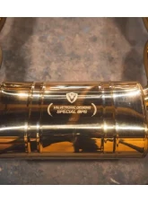 Valvetronic Designs Valved Race Exhaust System - Anodized Gold for Mercedes AMG GT/GTS 2015-2022                                     - MER.AMGGT.VSES.FF.AG - Image 3
