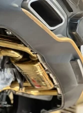 Valvetronic Designs Valved Race Exhaust System - Anodized Gold for Mercedes AMG GT/GTS 2015-2022                                     - MER.AMGGT.VSES.FF.AG - Image 8