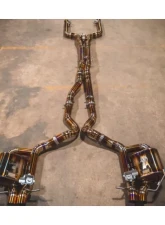 Valvetronic Designs Valved Sport Exhaust System Mercedes C63 / C63s W205                                     - MER.W205.C63.VSES.TI - Image 8