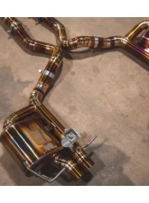 Valvetronic Designs Valved Sport Exhaust System Mercedes C63 / C63s W205                                     - MER.W205.C63.VSES.TI - Image 2