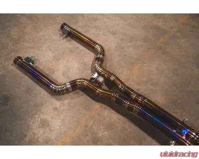 Valvetronic Designs Valved Sport Exhaust System Mercedes C63 / C63s W205 - MER.W205.C63.VSES.TI