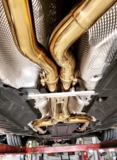 Valvetronic Designs Valved Sport Exhaust System Mercedes C63 / C63s W205                                     - MER.W205.C63.VSES.TI - Image 6