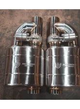 Valvetronic Designs Universal Valved Muffler Kit 3.5" Single Muffler T304 Stainless Steel                                     - UVM.89MM - Image 2