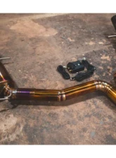 Valvetronic Design Valved Sport Exhaust System with Black OEM Style Tips Audi RS6 | RS7 C8 2019-2025                                     - AUD.C8.VSES.TI - Image 6