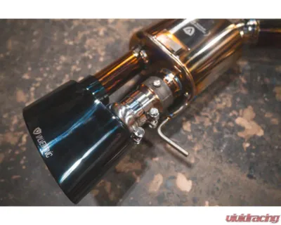 Valvetronic Design Valved Sport Exhaust System with Black OEM Style Tips Audi RS6 | RS7 C8 2019-2025 - AUD.C8.VSES.TI