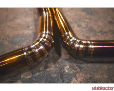 Valvetronic Design Valved Sport Exhaust System with Black OEM Style Tips Audi RS6 | RS7 C8 2019-2025 - AUD.C8.VSES.TI